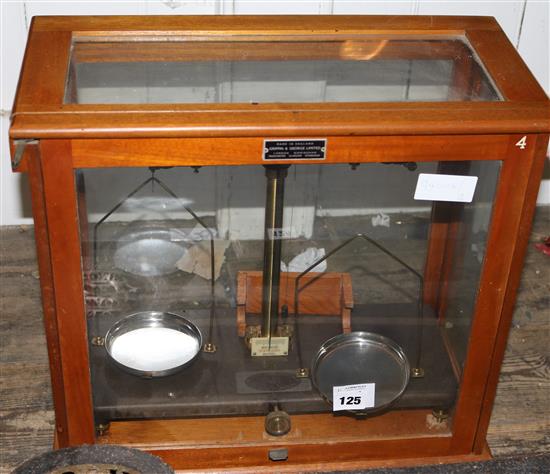 Cased scales(-)